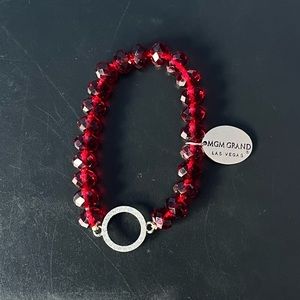 mgm grand red bracelet